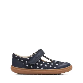 Clarks Flash Mouse Toddler - Navy