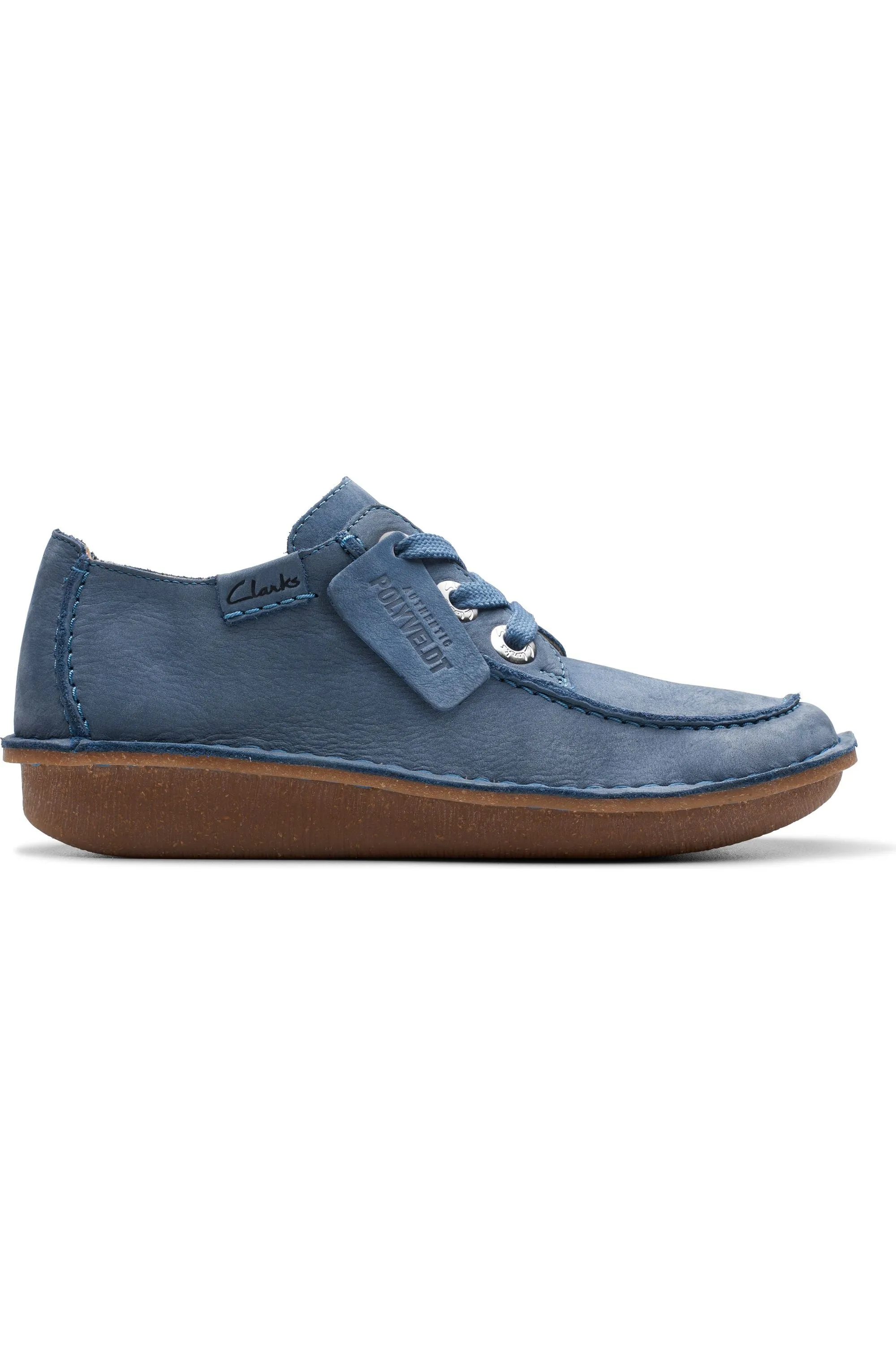 Clarks Funny Dream in Blue Nubuck