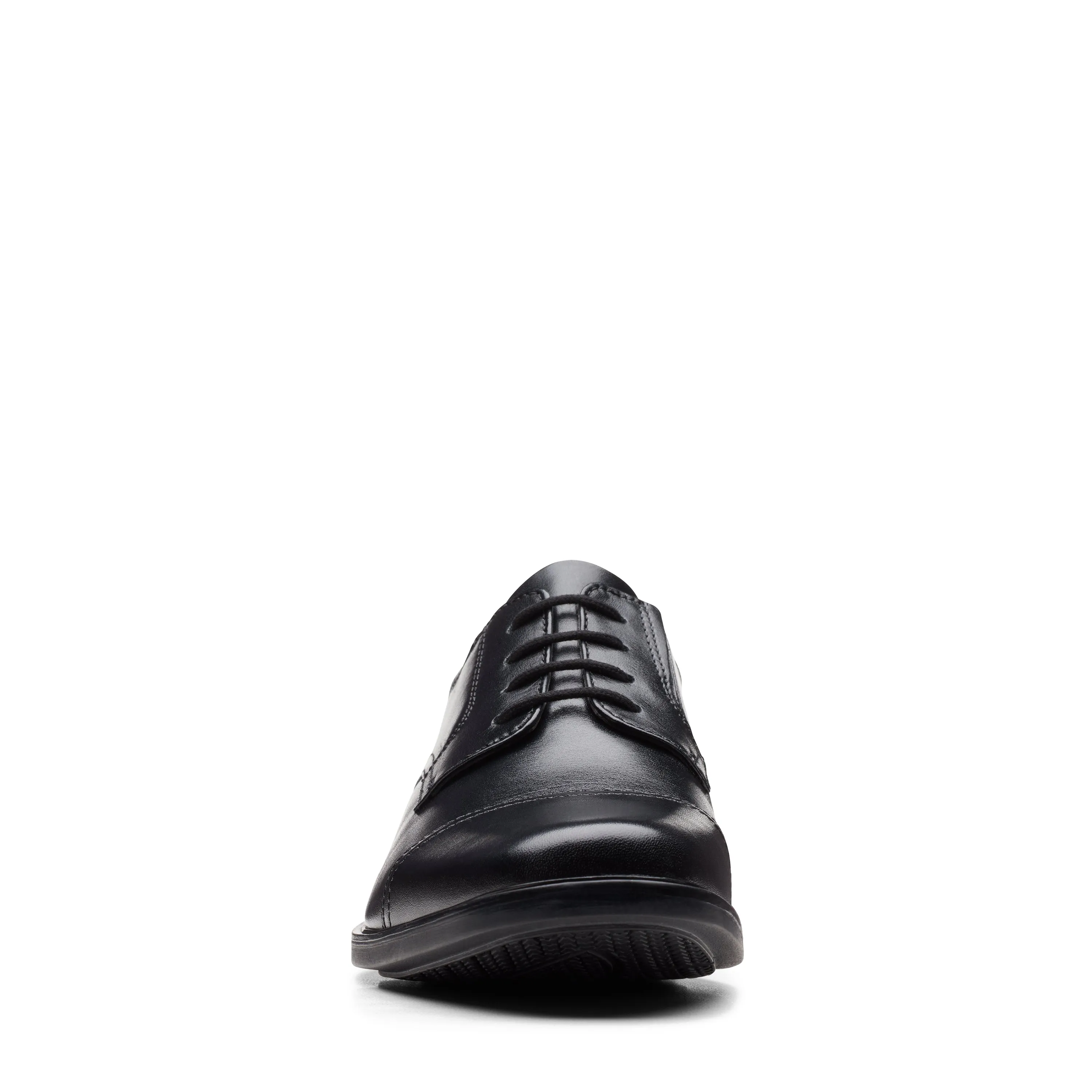 Clarks Howard Cap Formal Shoe - Wide Fit