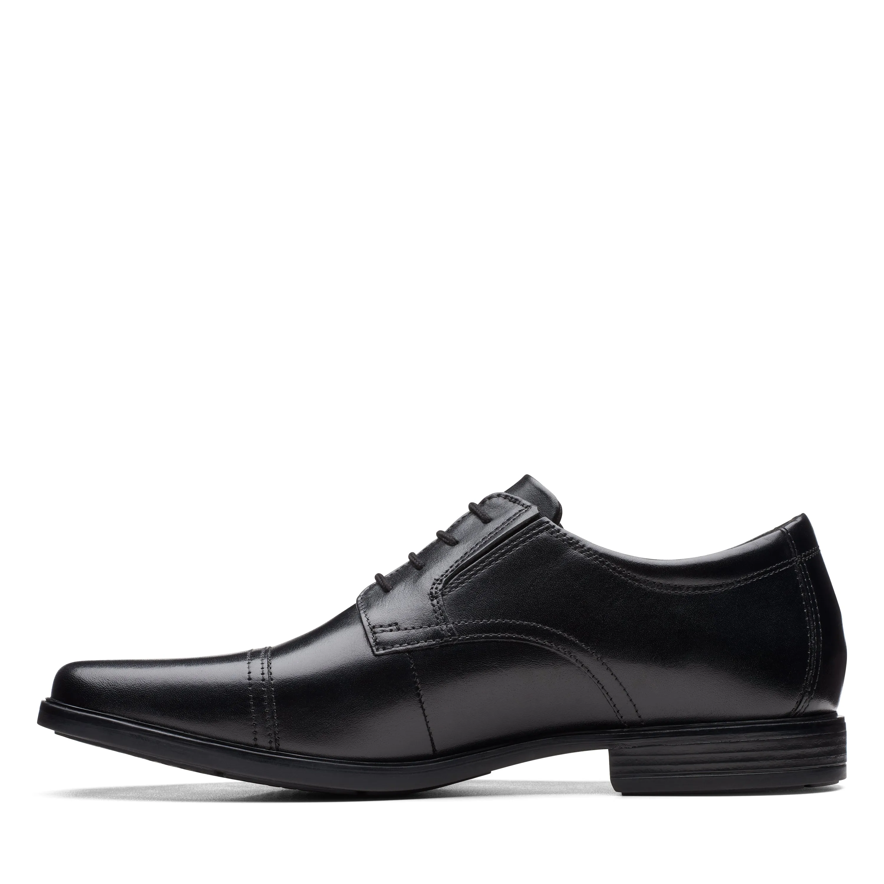 Clarks Howard Cap Formal Shoe - Wide Fit