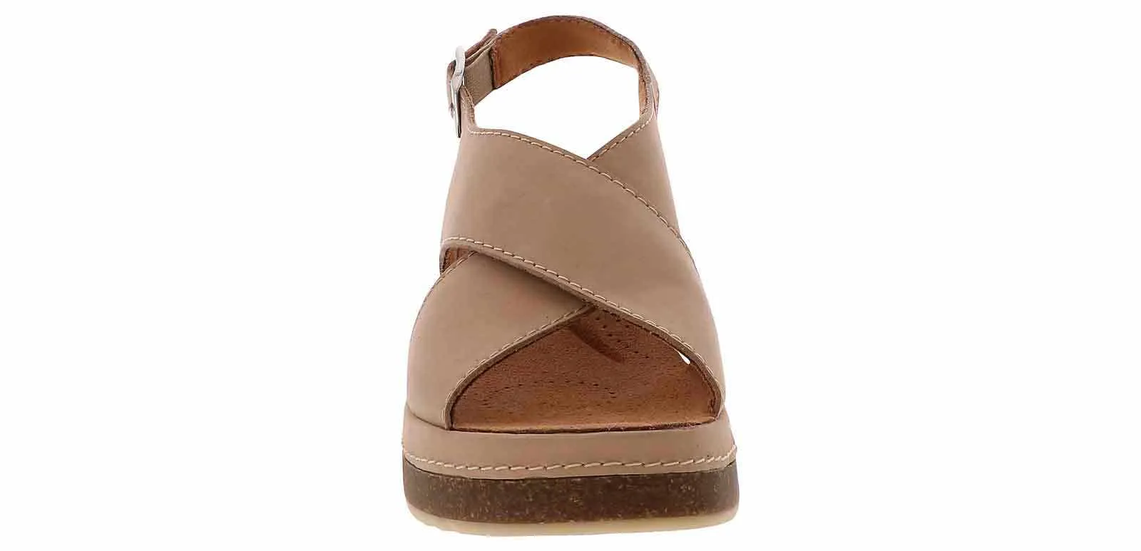 Clarks Kassanda Step Sand Cross Women's Wedge Sandal