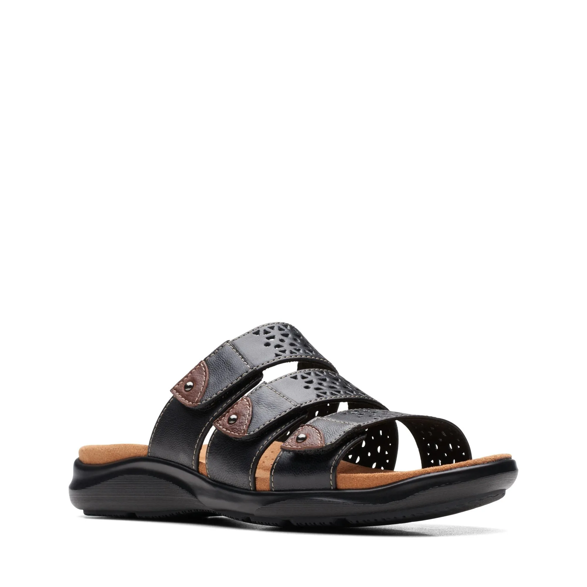 Clarks 'Kitly Walk' Mule Sandal - Wide Fit