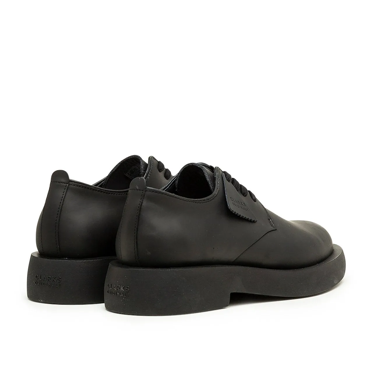 clarks mileno london smooth leather (black)