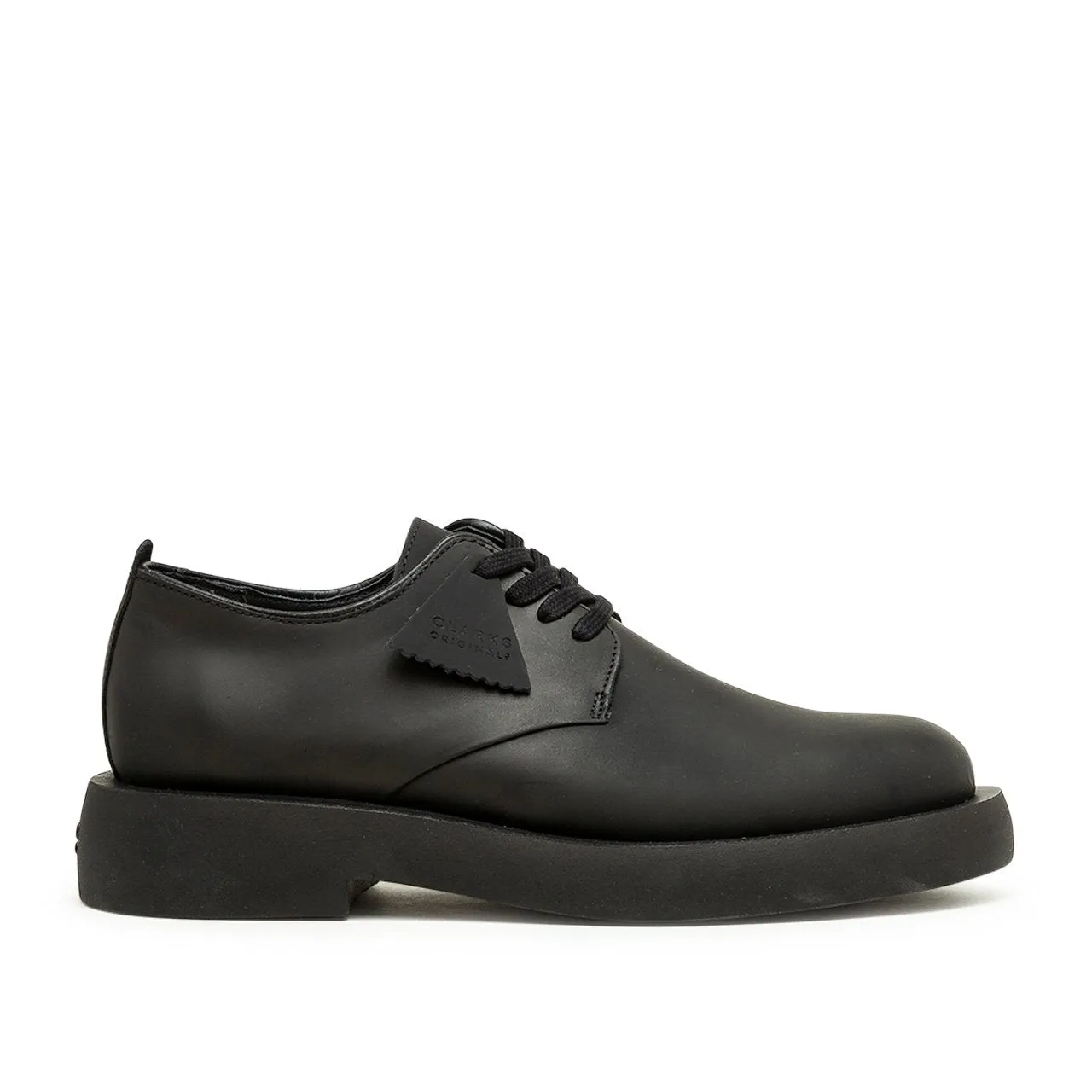 clarks mileno london smooth leather (black)