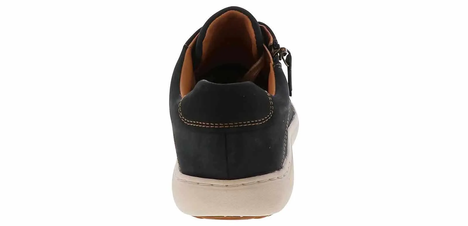 Clarks Nalle Lace Zip Women’s Casual Shoe-Navy