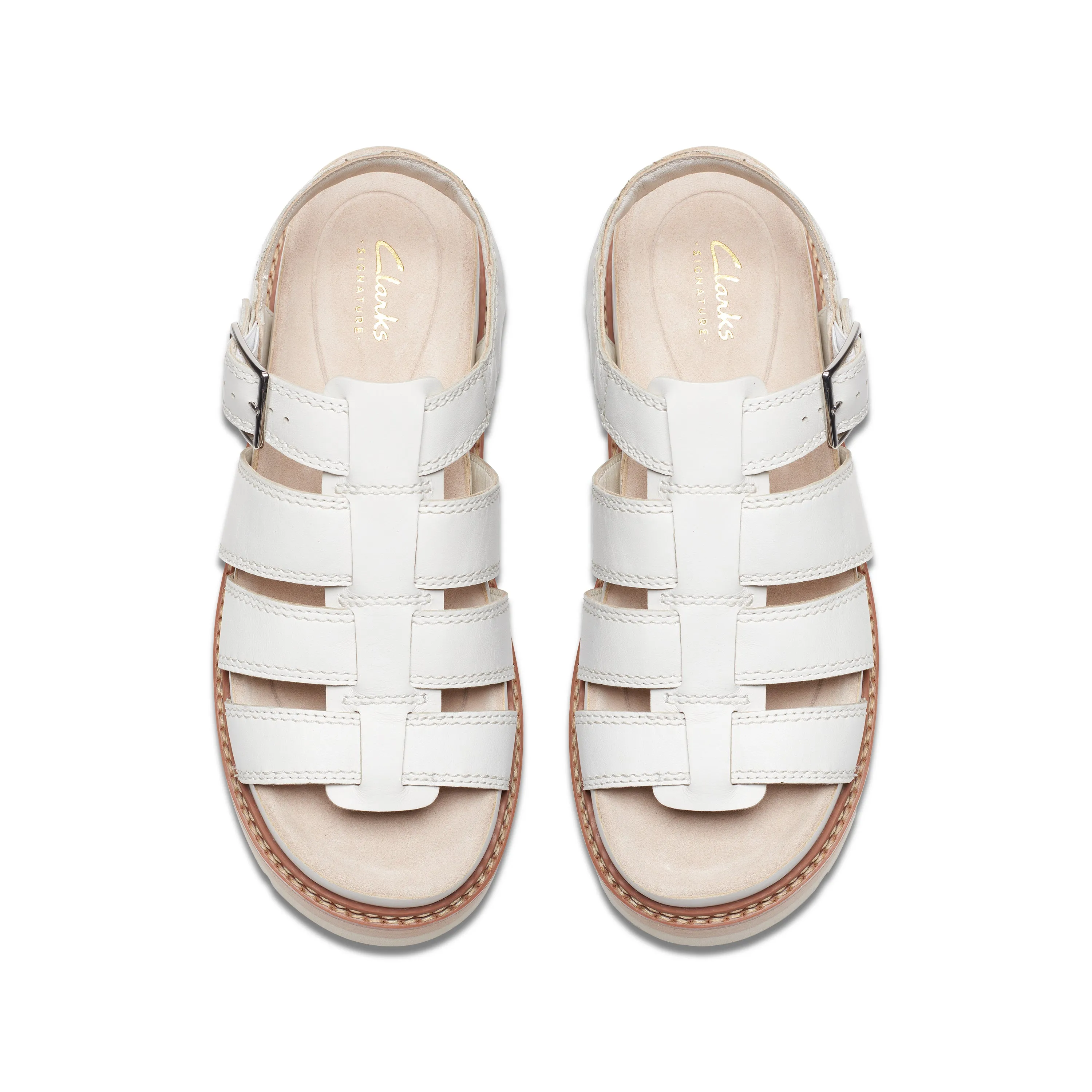 Clarks 'Orianna Twist' Gladiator Sandal