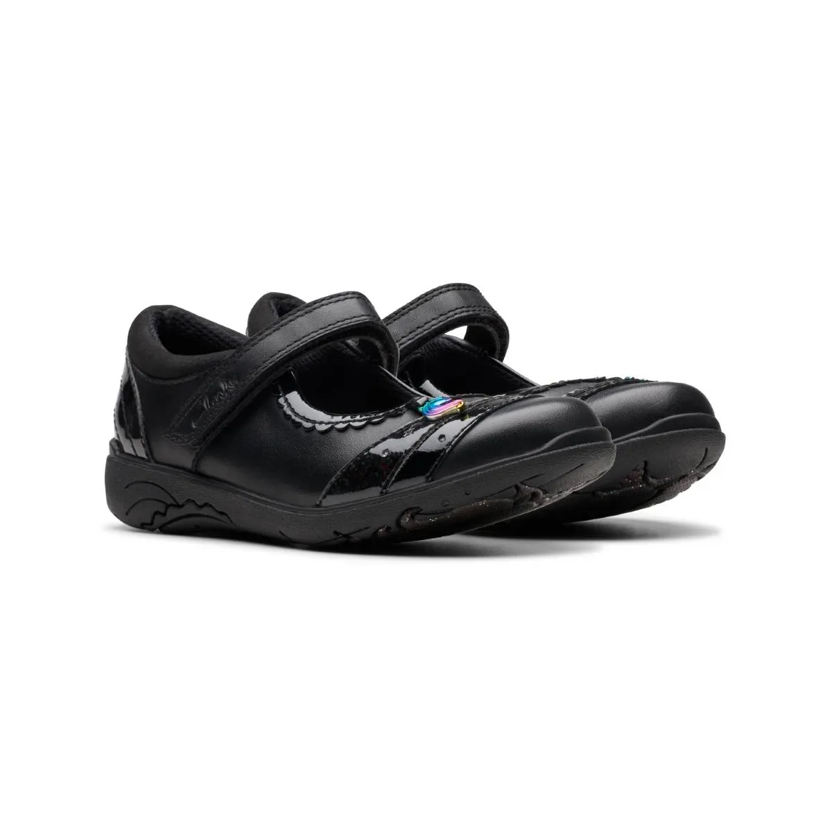 Clarks - Relda Spark Mj 261783147g - G Fit (black Leather)