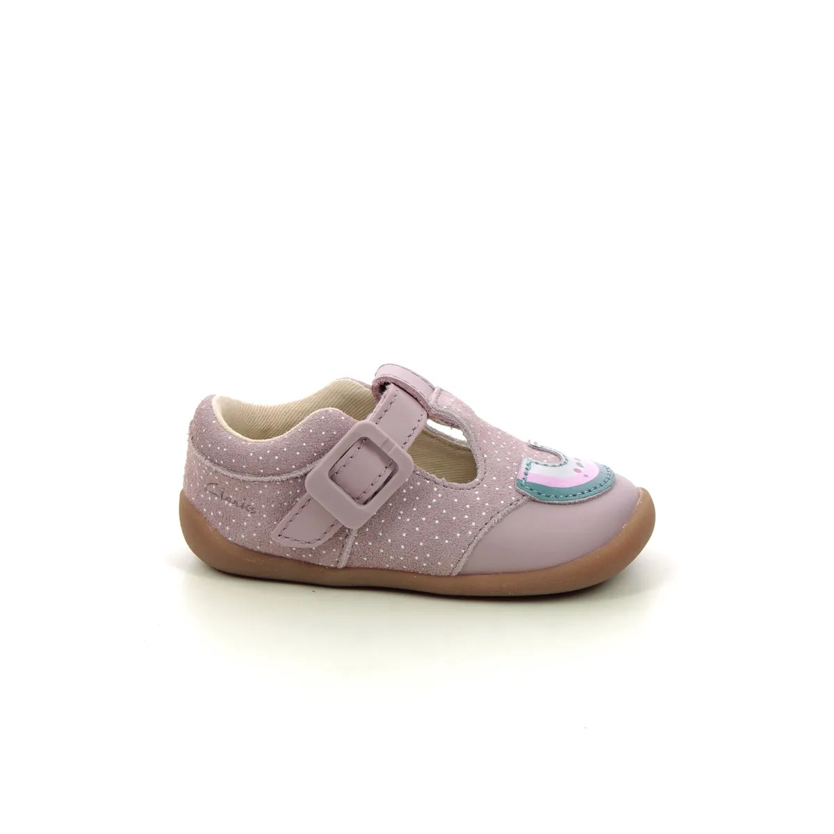 Clarks - Roamer Mist T 261752756f - F Fit (pink Leather)