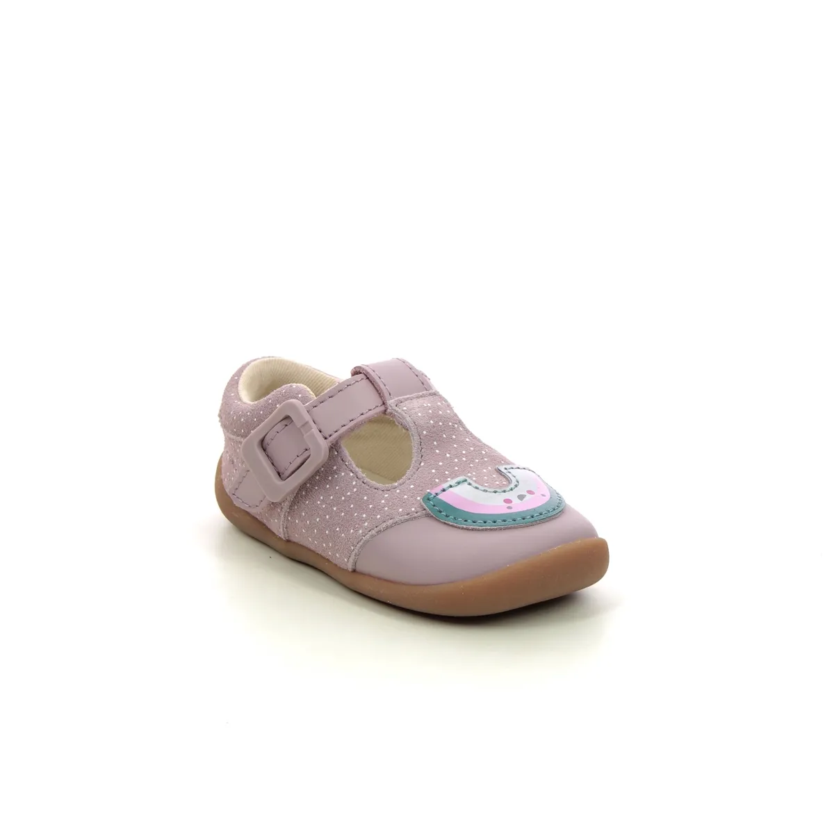 Clarks - Roamer Mist T 261752756f - F Fit (pink Leather)