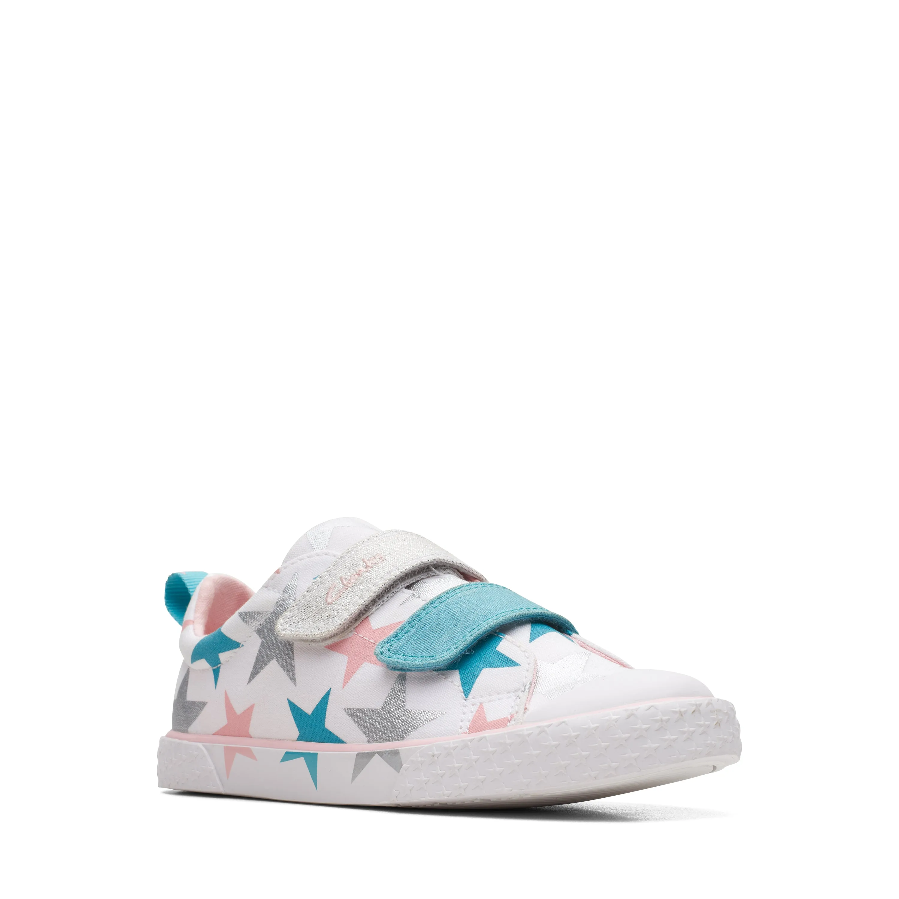 Clarks Star Print Canvas Shoe