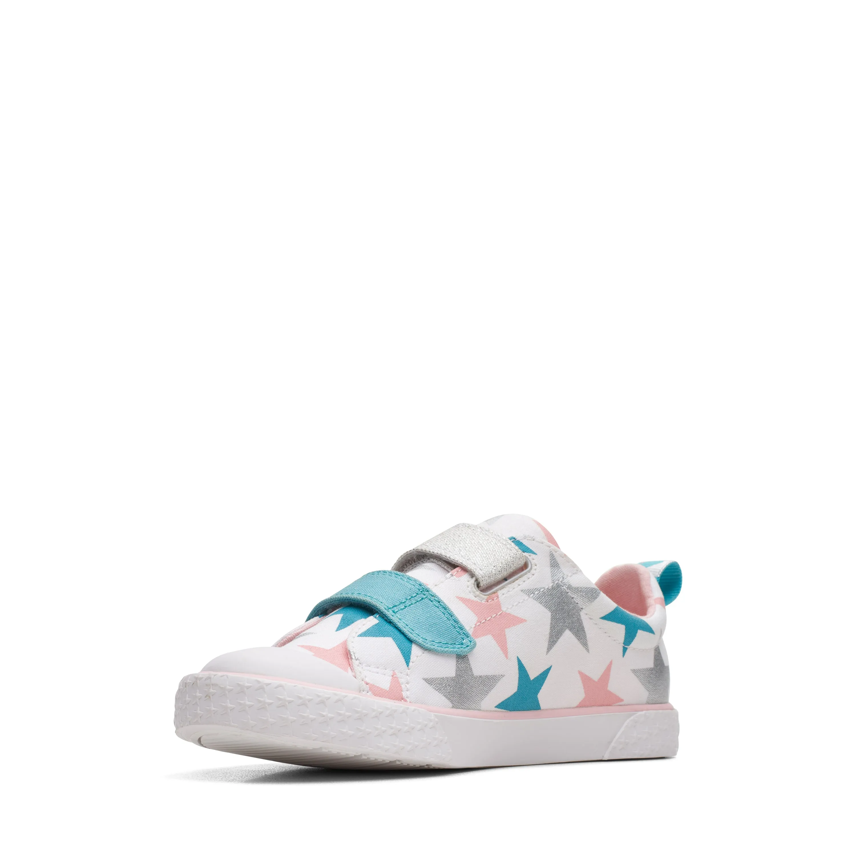 Clarks Star Print Canvas Shoe