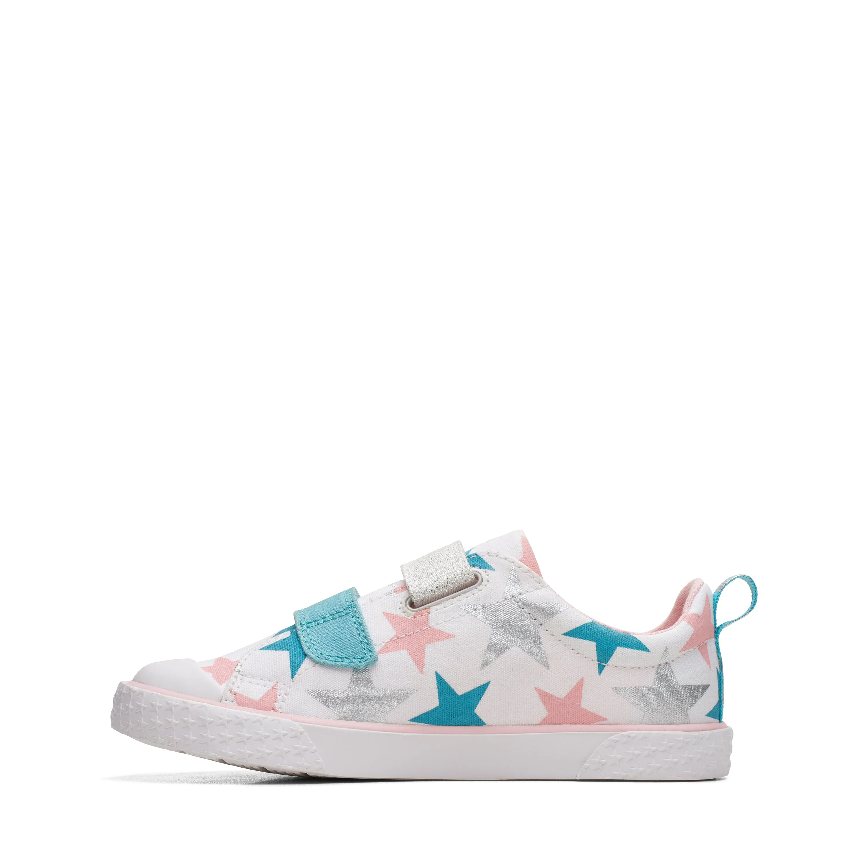 Clarks Star Print Canvas Shoe