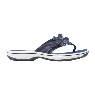 Clarks Womens Cloudsteppers Brinkley Flora Flip-Flops