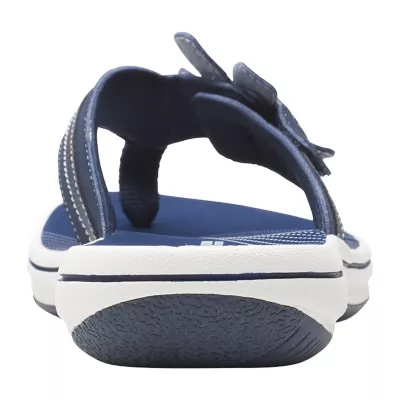 Clarks Womens Cloudsteppers Brinkley Flora Flip-Flops