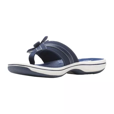 Clarks Womens Cloudsteppers Brinkley Flora Flip-Flops