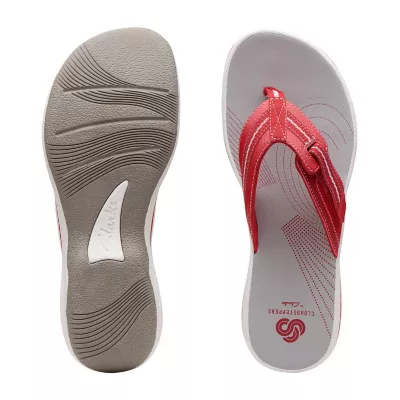 Clarks Womens Cloudsteppers Brinkley Jazz Flip-Flops