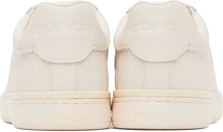 Coach 1941 Off-White Lowline Signature Sneakers