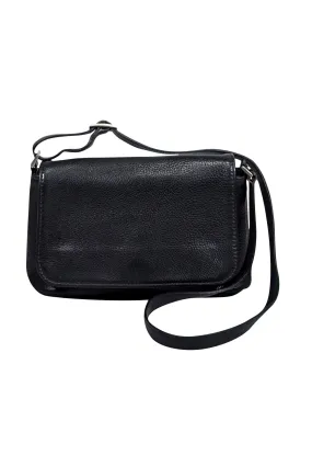 Coach - Black Pebbled Leather Vintage Shoulder Bag