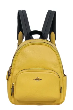 Coach - Yellow Mini Backpack