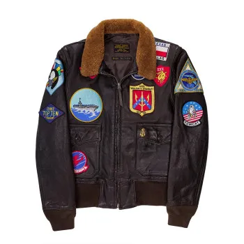 Cockpit USA "Movie Heroes" Top Gun Navy G-1 Jacket