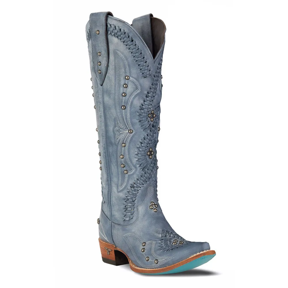 Cossette Studded Snip Toe Cowboy Boots