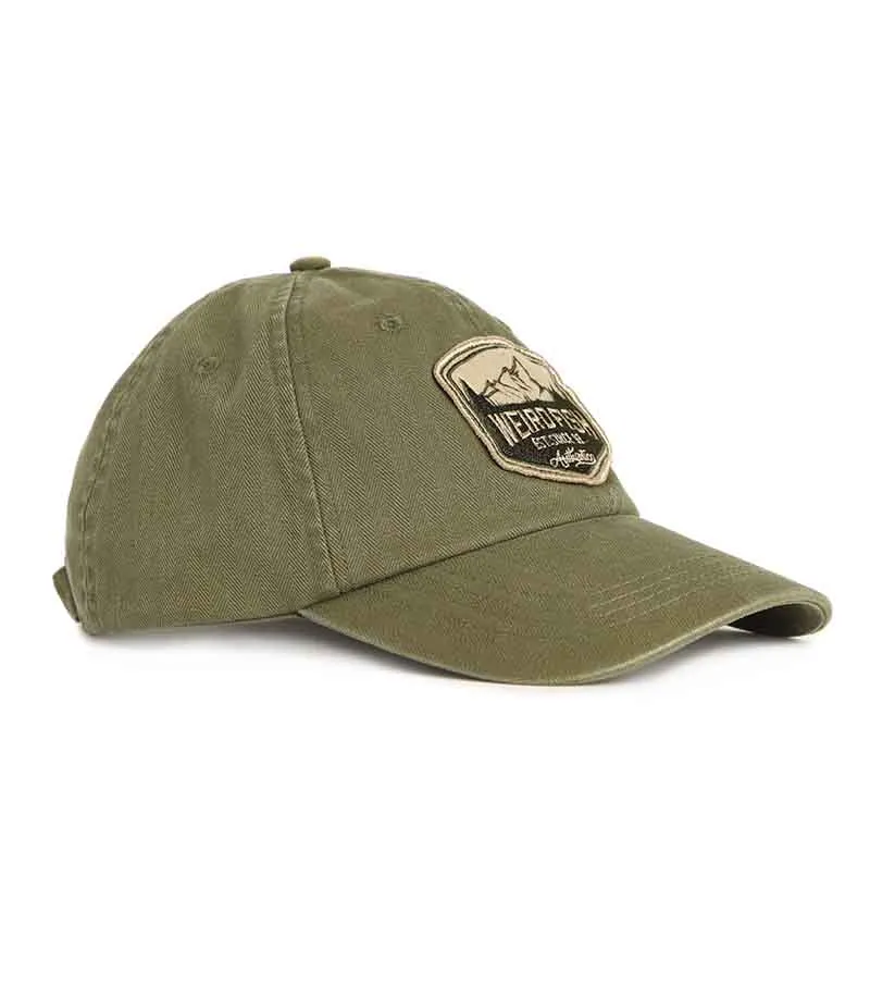 Cotton Canvas Baseball Cap Firbank