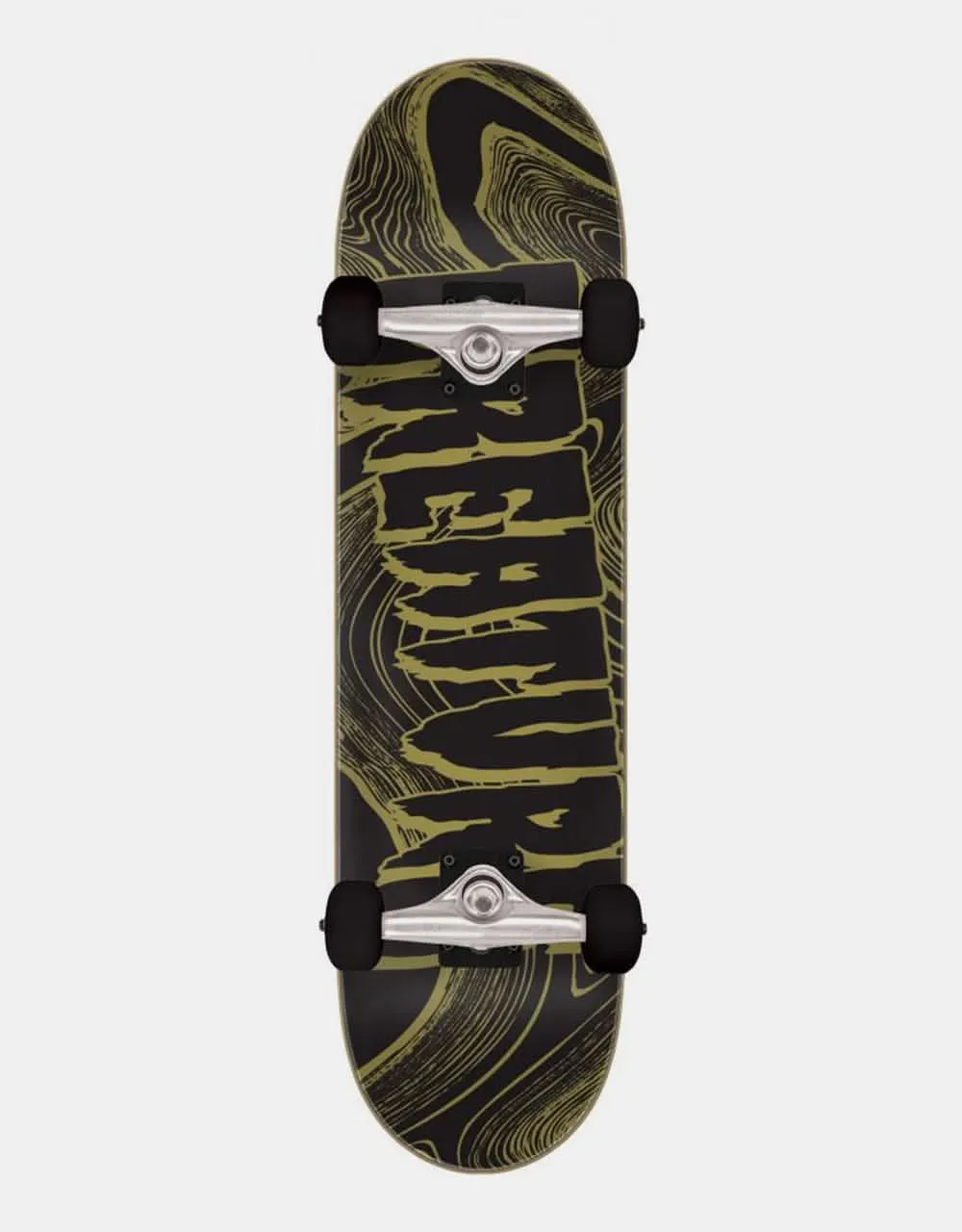 Creature Metallic Swirl Logo Complete Skateboard - 7.75