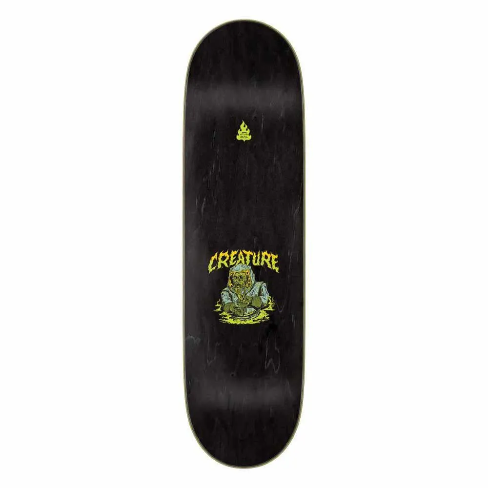 Creature Pro Skateboard Deck Russel Doomsday Black/White/Green 8.6