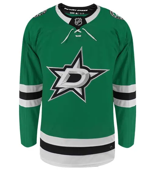 Customizable Dallas Stars Adidas Primegreen Authentic NHL Hockey Jersey     