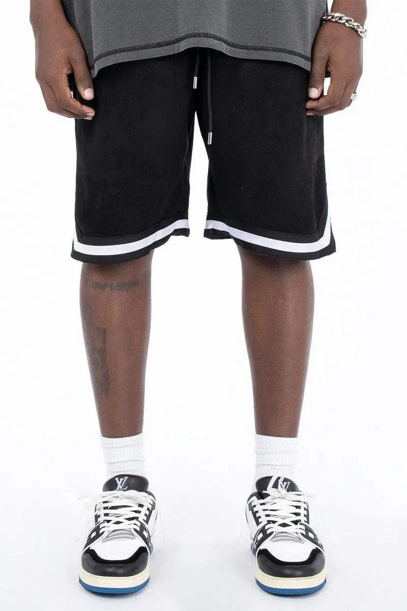 CZ Suede Basketball Shorts