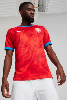 Czech Republic Football 2024 Men's Home Jersey