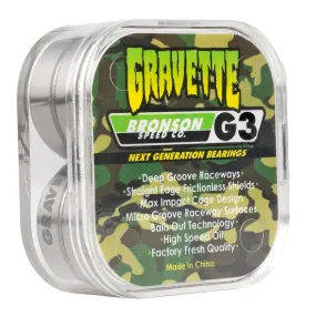 David Gravette G3 Bronson Skateboard Bearings