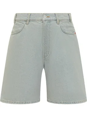 Denim Bermuda Shorts