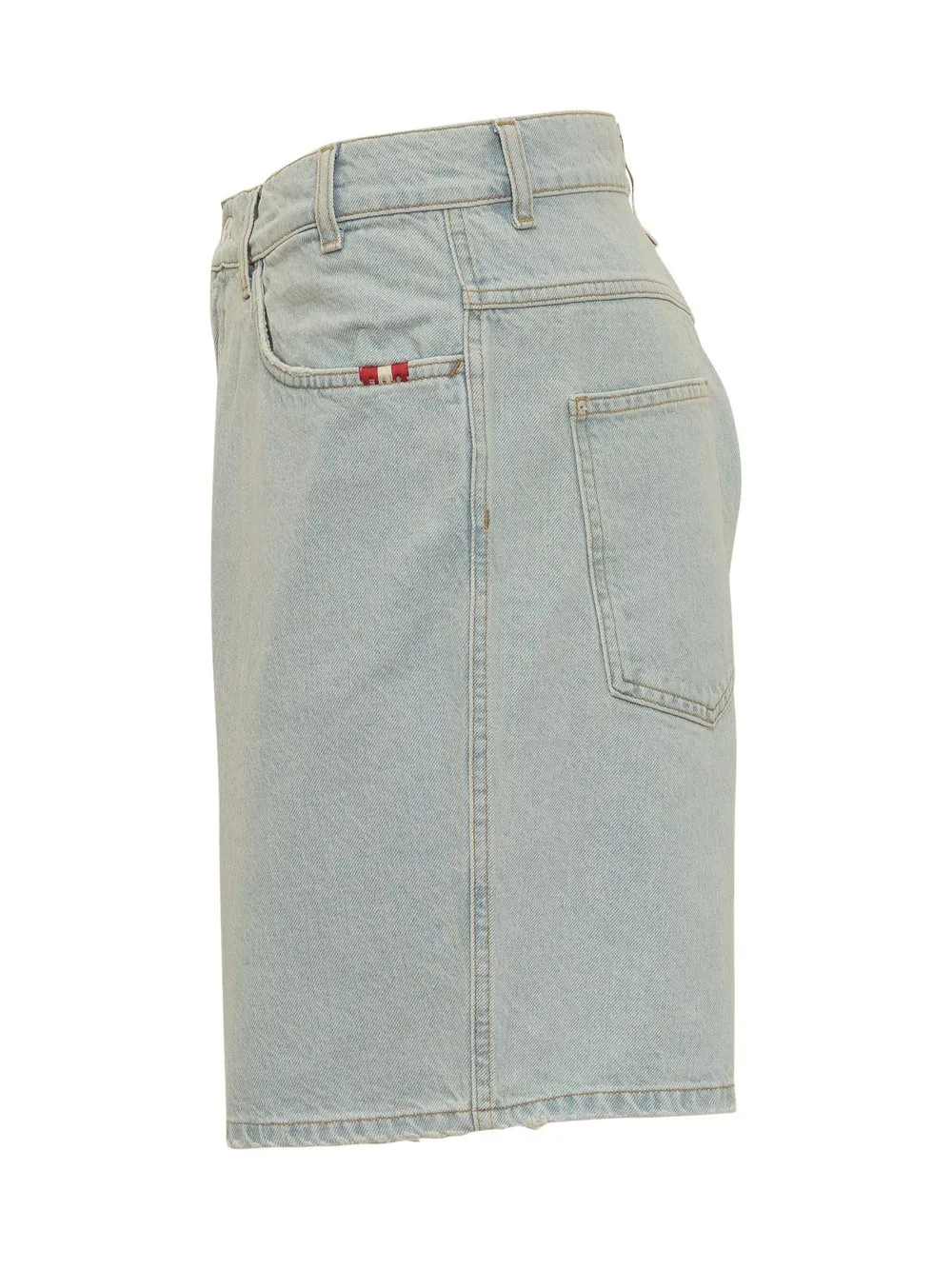 Denim Bermuda Shorts