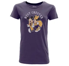 Disney Football Couple Ladies T-shirt