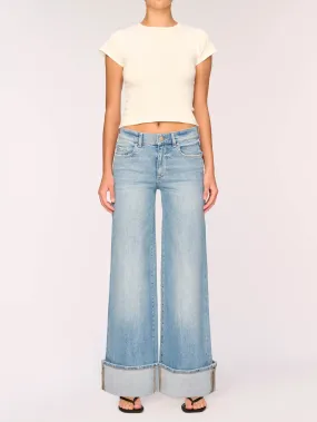 DL1961 Hepburn Wide Leg Low Rise Vintage Jeans