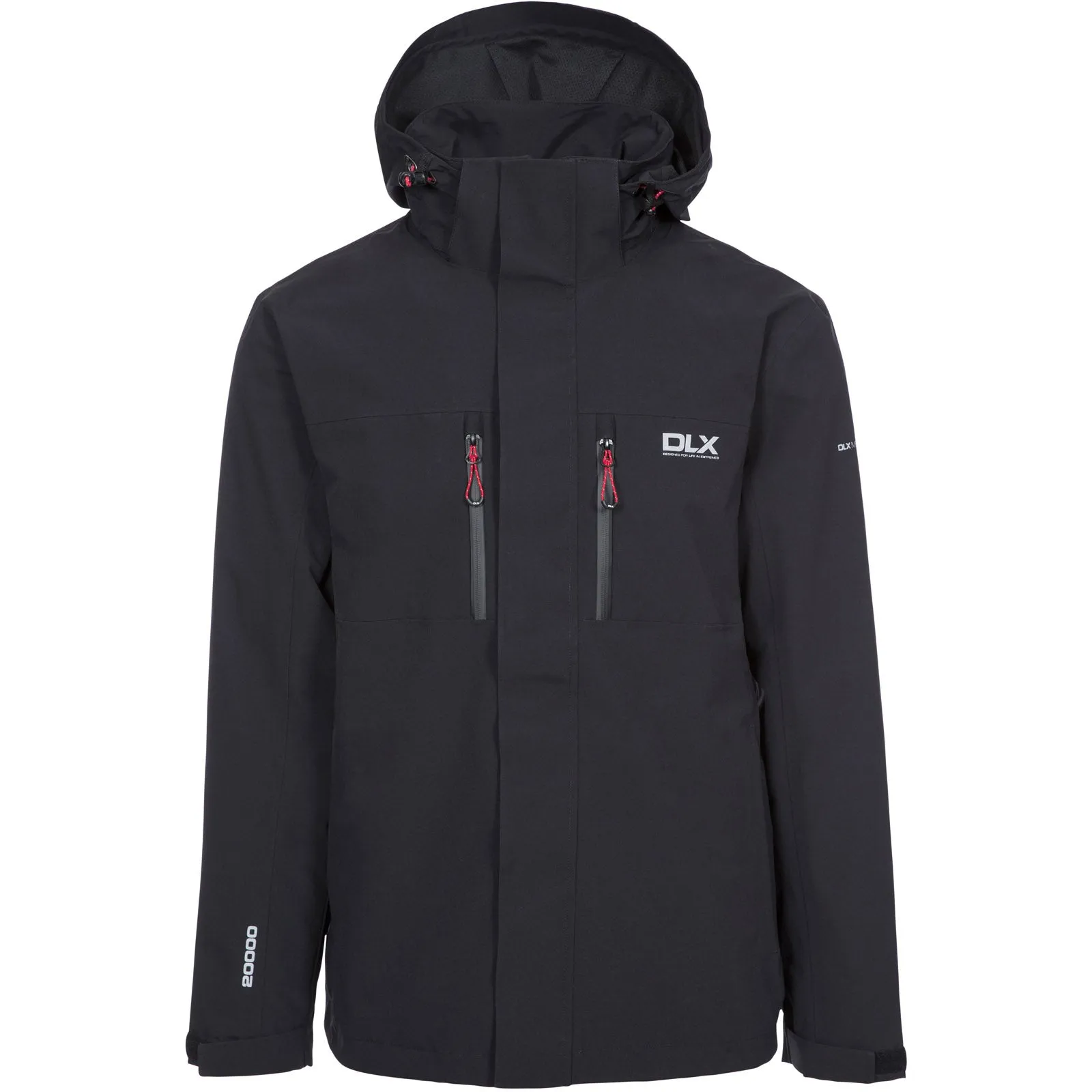 DLX Mens Oswalt Waterproof Jacket - Black