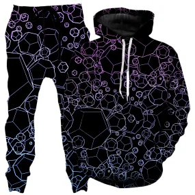 Dodecahedron Madness Cold Hoodie and Joggers Combo