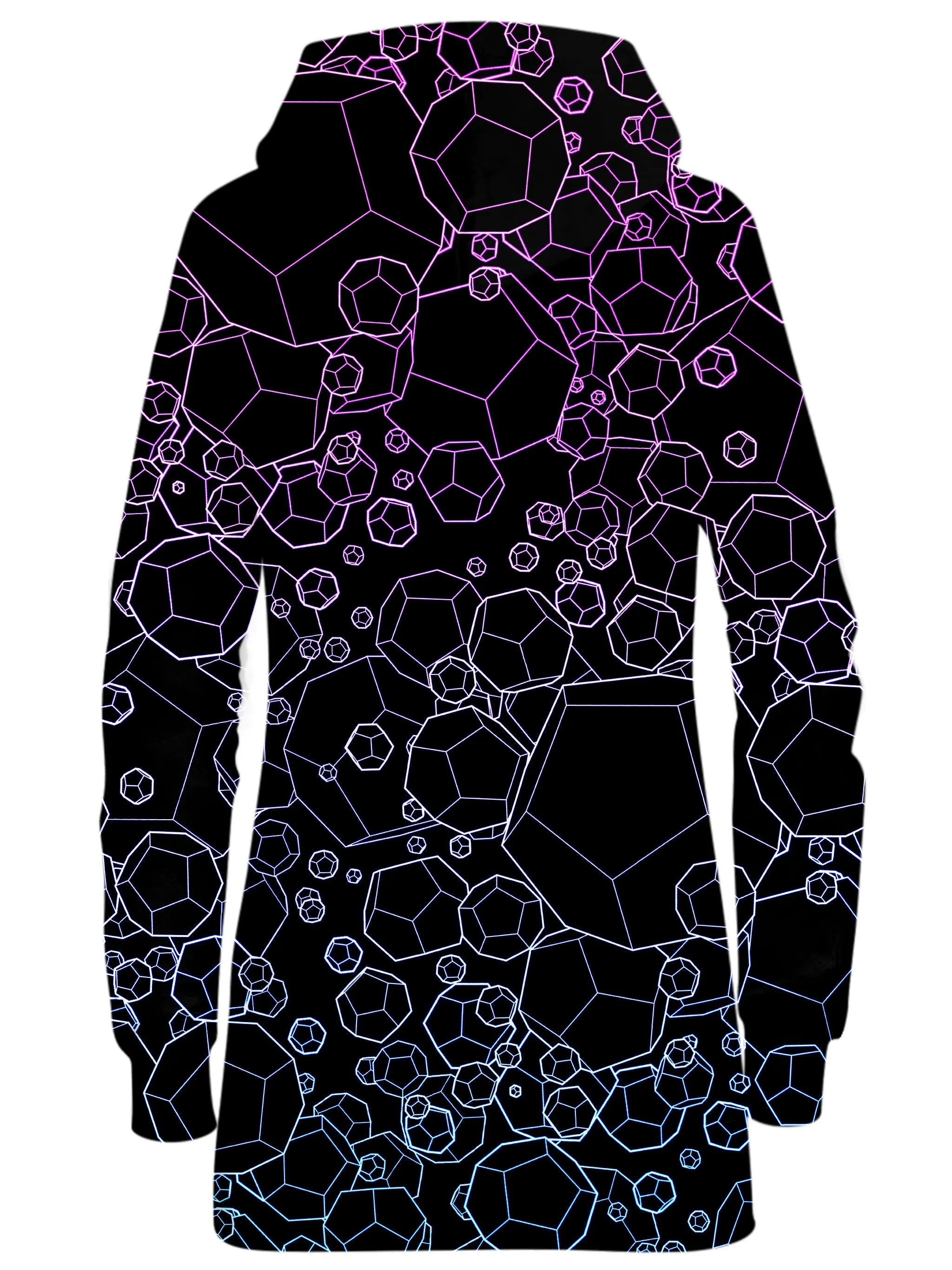 Dodecahedron Madness Cold Hoodie Dress