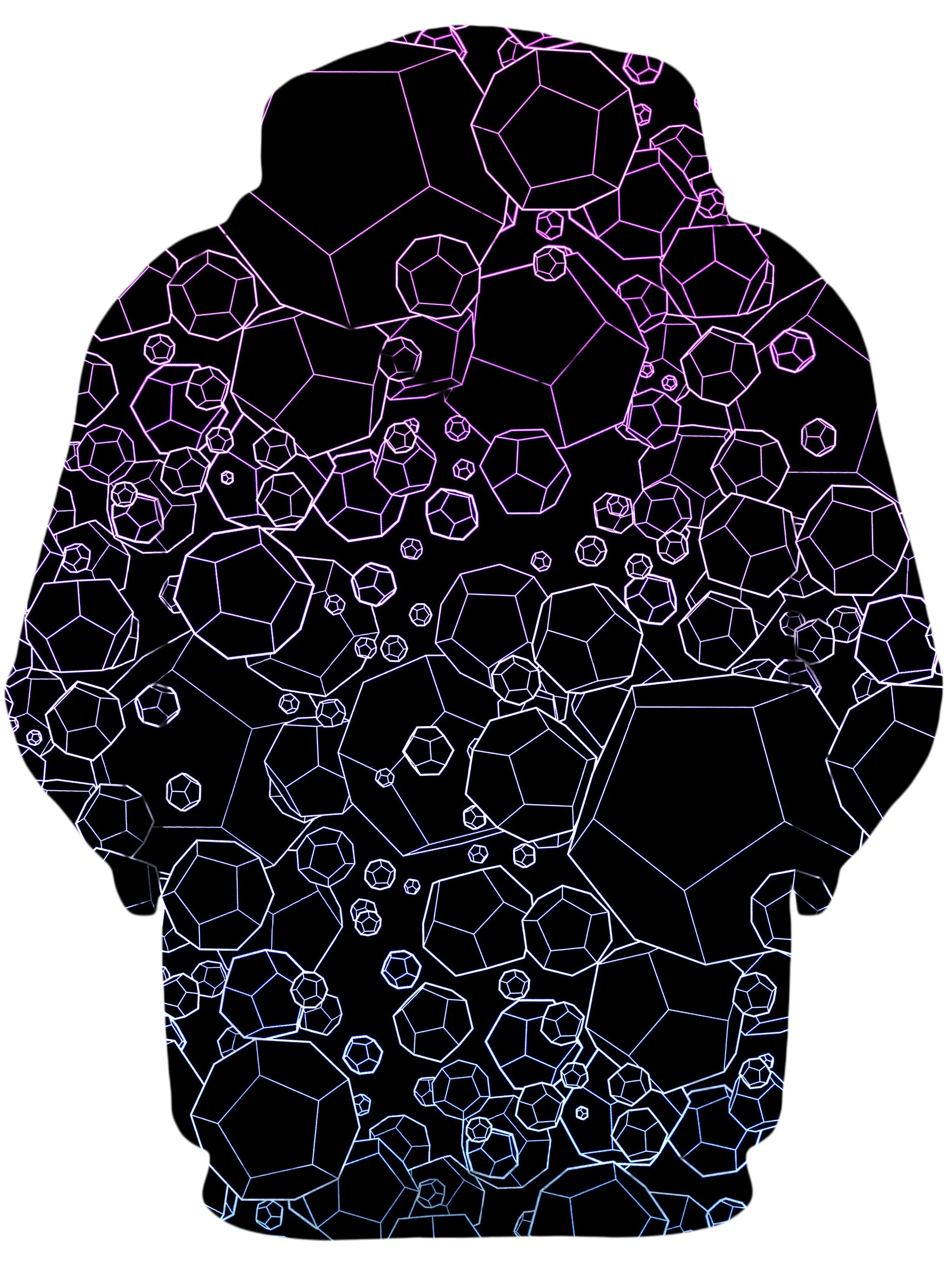 Dodecahedron Madness Cold Unisex Zip-Up Hoodie