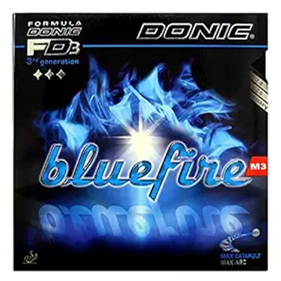 Donic Blue Fire M3 Table Tennis Racquet  Rubber