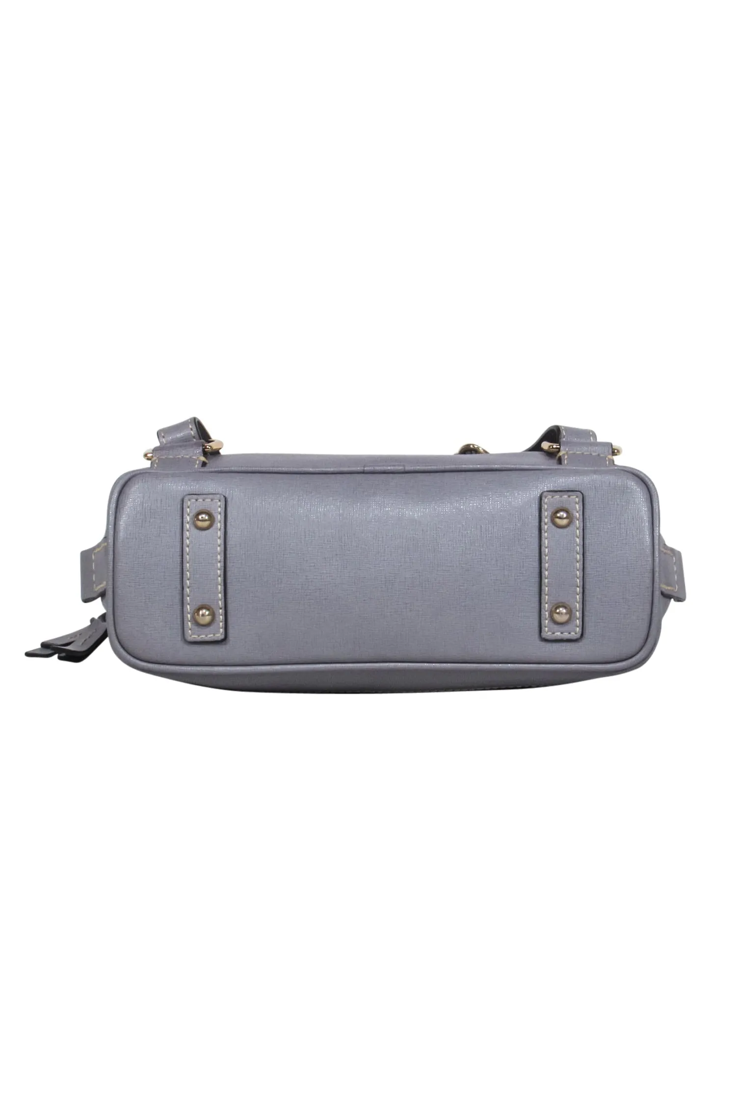 Dooney & Bourke - Grey Zipper Around Saffiano Leather Backpack