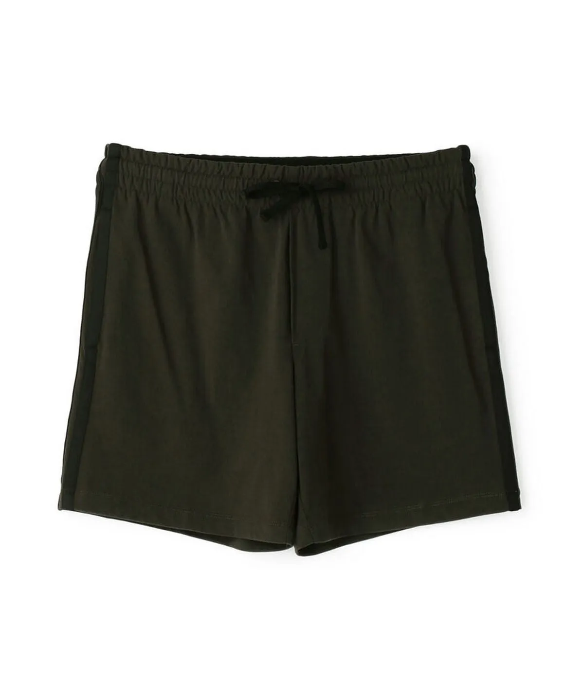 Double Stripe Basketball Short-Whiskey