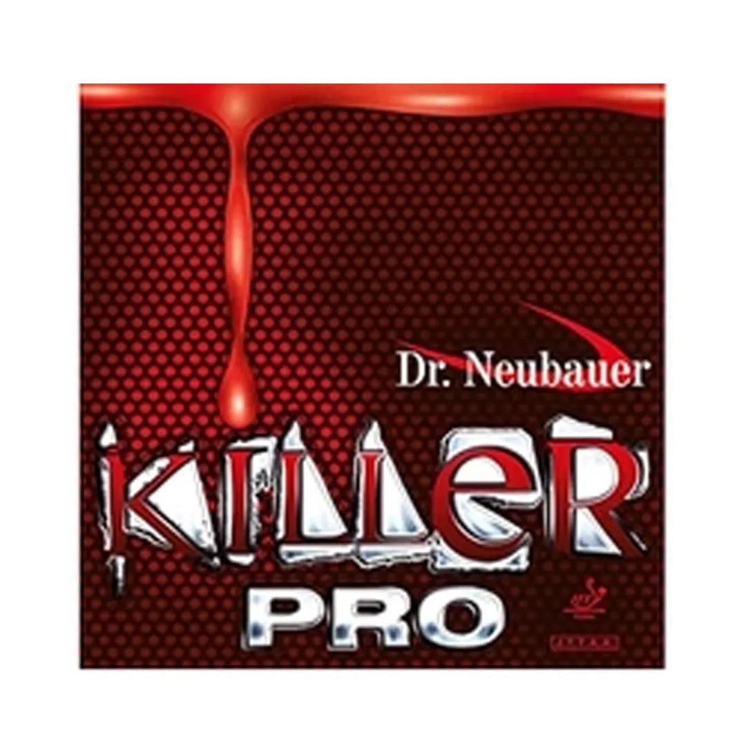 Dr. Neubauer Killer Pro 2.0 Table Tennis Racquet Rubber - Black