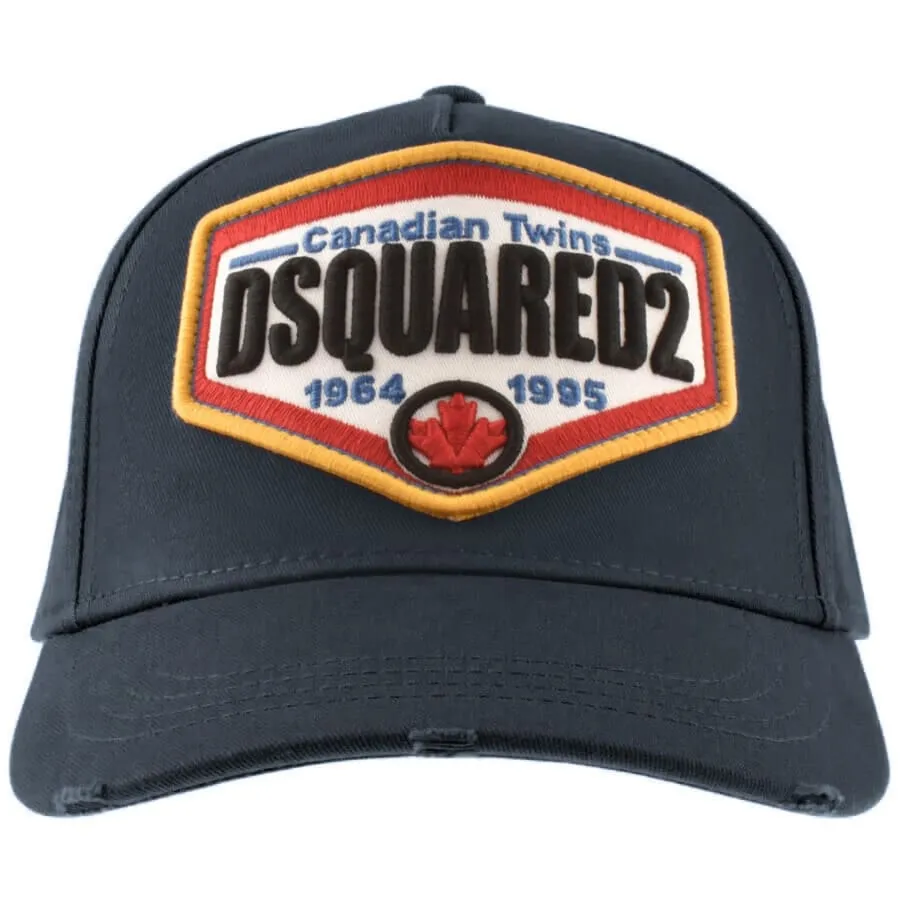 DSQUARED2 Badge Baseball Cap Navy