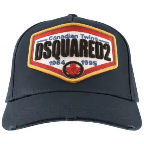 DSQUARED2 Badge Baseball Cap Navy