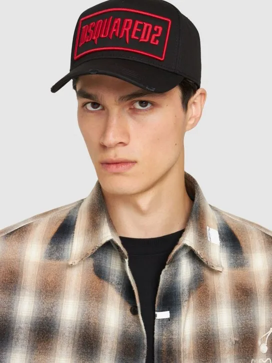 Dsquared2   Dsquared2 horror logo baseball cap 