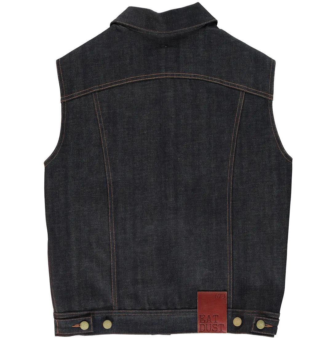 Eat Dust 736 13.3/4 Oz Denim Vest