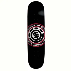 Element Skateboards Elemental Seal Skateboard Deck Black #20 8.5