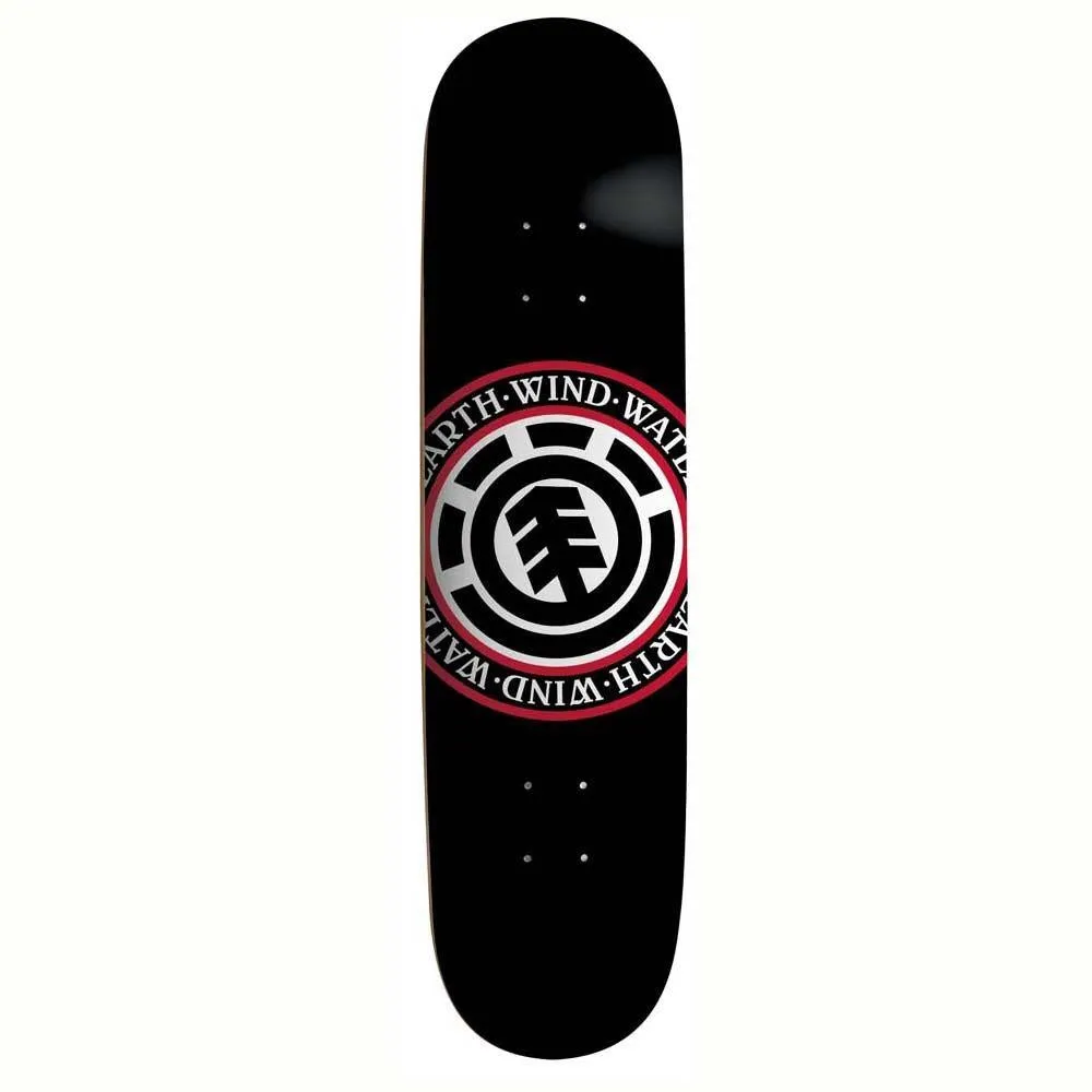 Element Skateboards Seal Classic Skateboard Deck Black 8.25